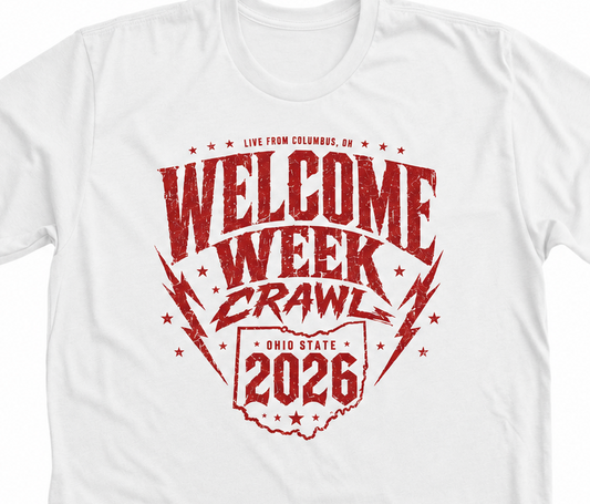 OSU Welcome Week Crawl 2026 Shirt