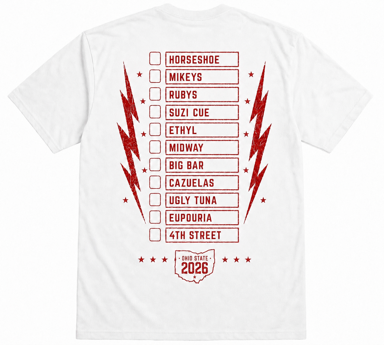 Ohio State Welcome Week Crawl 2026 Tee